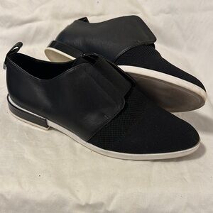 Women’s Calvin Klein Black and White Loafers Size 8